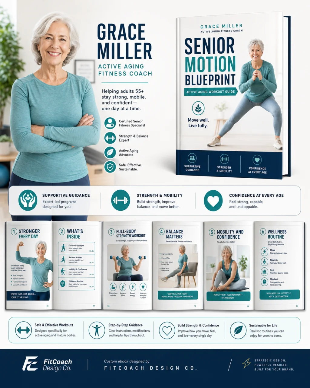 Senior Motion Blueprint — custom ebook designed for Grace Miller