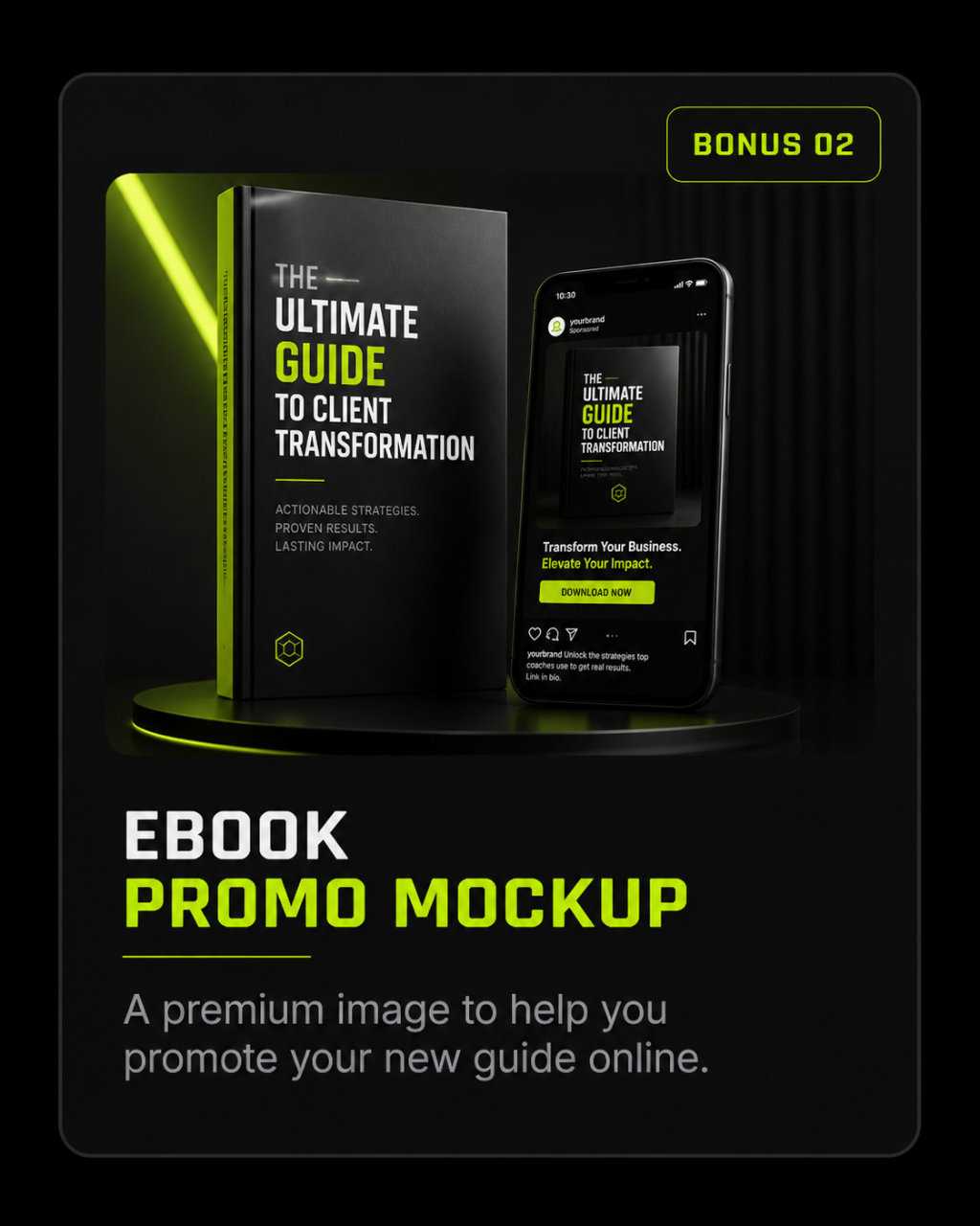 Ebook Promo Mockup