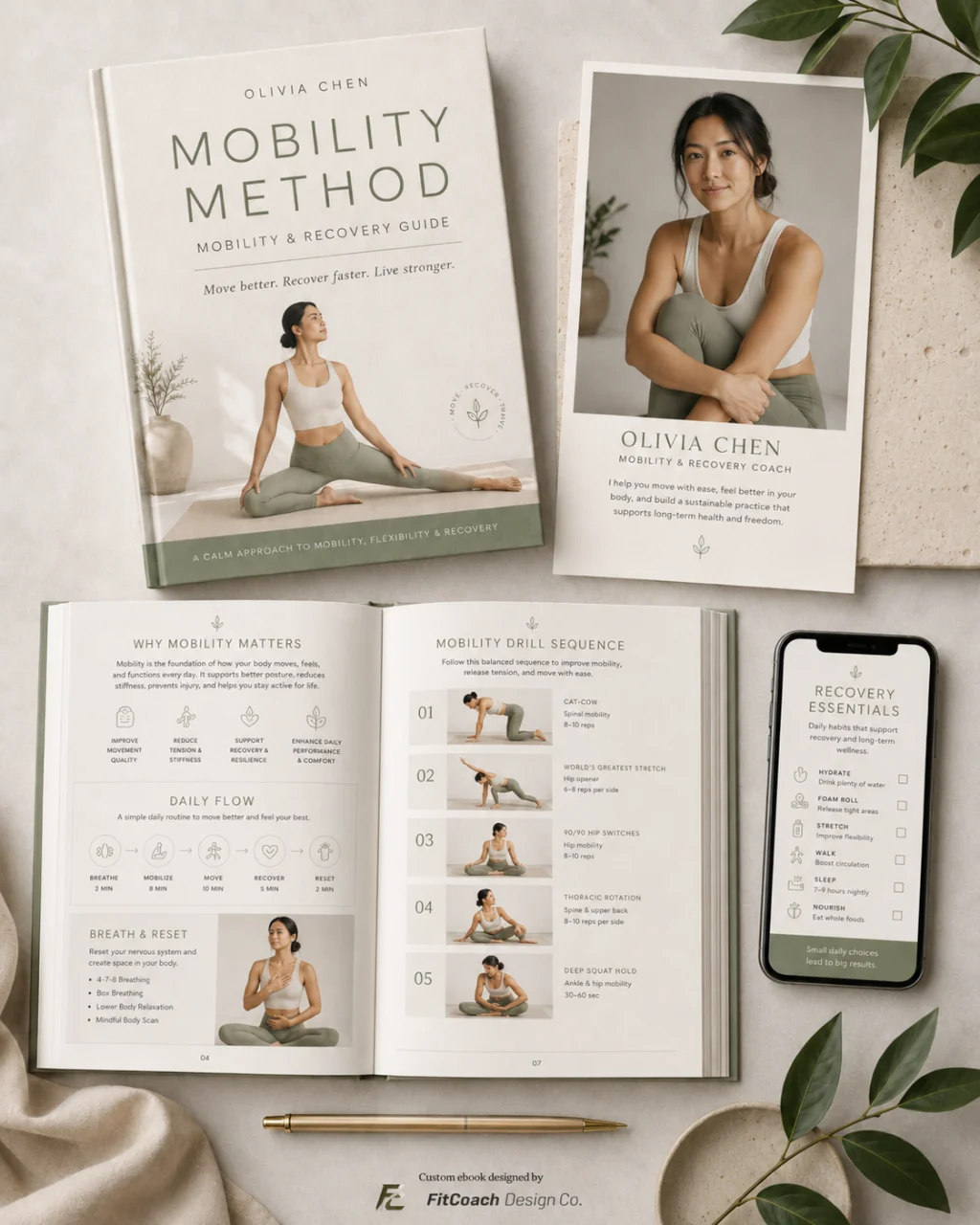 Mobility Method — custom ebook designed for Olivia Chen